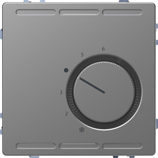 Merten Raumtemperaturregler 24V Edelstahl System Design