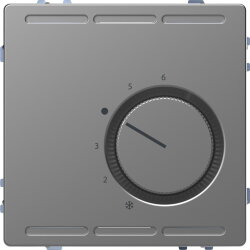 Merten Raumtemperaturregler 24V Edelstahl System Design