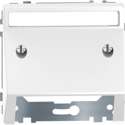 Merten Schrägauslass Lotosweiss System Design