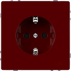 Merten Steckdose SCHUKO rubinrot System Design