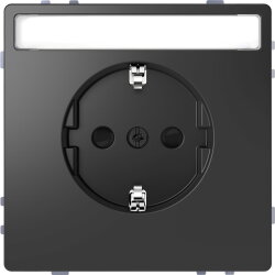 Merten Steckdose SCHUKO Anthrazit System Design