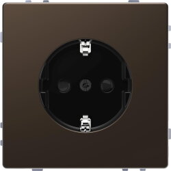 Merten Steckdose SCHUKO Moccametallic System Design