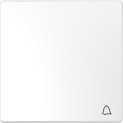 Merten Wippe mit Kennzeichnung Klingel lotosweiss