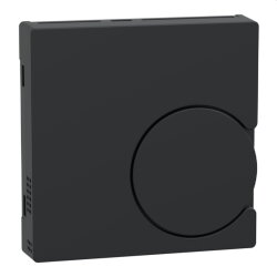 Merten Raumtemperatur-Modul schwarz System M ZB