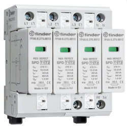 Finder Kombiableiter Typ 1+2 für dreiphasige TN-S Netze