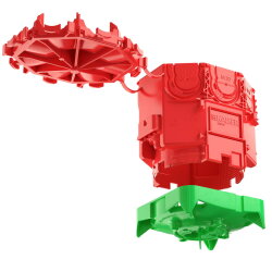 Kaiser Betonbau-Decken-Verbindungsdose B1 Prefix 2-teilig...