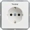 ELSO Steckdoseneinsatz 205134 bedruckt Trockner 16A reinweiß