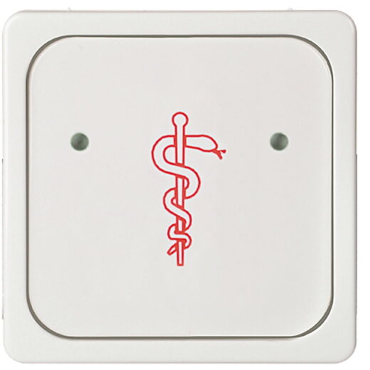 ELSO Tastfläche ELG735794 Arztruftaster reinweiß