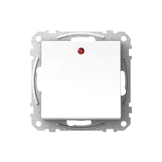 ELSO Taster WDE002146 16A Steckkl. Wippe weiß bel.