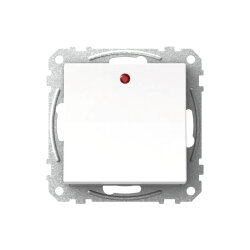 ELSO Taster WDE002146 16A Steckkl. Wippe weiß bel.