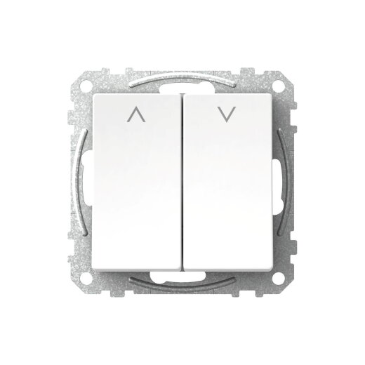 ELSO Jalousietaster WDE002154 16A Steckkl. Wippe weiß