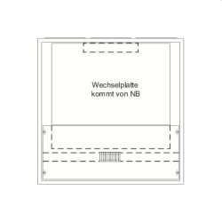 ABB Striebel & John KS451 Messschrank Aufputz, RAL 9016,