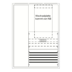 ABB Striebel & John KS457 Mess- und Wandlerschrank...
