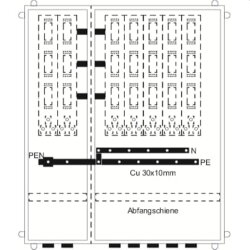 ABB Striebel & John KS877 Hausanschlussschrank...