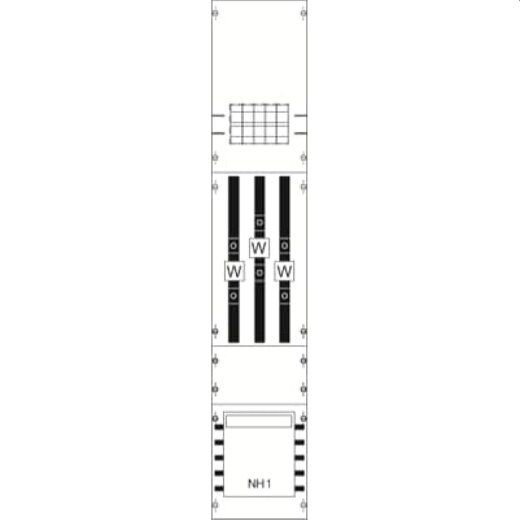 ABB Striebel & John KA4036 Wandlerfeld BH5, SS vorverdrahtet