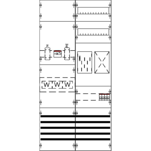 ABB Striebel & John KA4620 M+W Feld kpl. BH3, 2FB