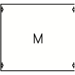 ABB Striebel & John 2M00A Montageplatten-Modul 3RE /...