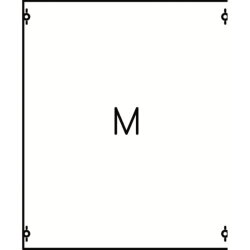 ABB Striebel & John 2M0A Montageplatten-Modul 4RE /...