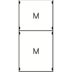 ABB Striebel & John 2M3A Montageplatten-Modul 7RE /...