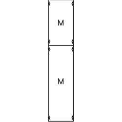 ABB Striebel & John 1M4A Montageplatten-Modul 8RE /...