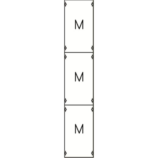 ABB Striebel & John 1M5A Montageplatten-Modul 9RE / BH5, 1FB