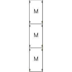 ABB Striebel & John 1M5A Montageplatten-Modul 9RE /...