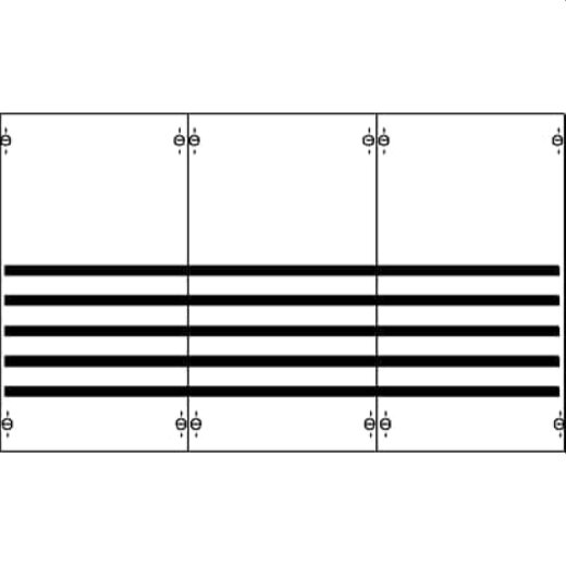 ABB Striebel & John 3V00SH Verteilerfeld 3FB für 2SS-System