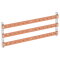 ABB Striebel & John ZX1230 Cu-Schienen 40x10mm, L: 1215mm Kupferschiene, lose Lieferung