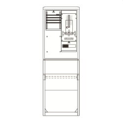 ABB Striebel & John SZ2824E Komplettschrank für...