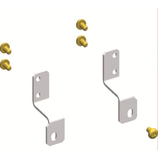 ABB Striebel & John RZ48 Haltewinkel für Montageplatte Zubehör für Schranksysteme