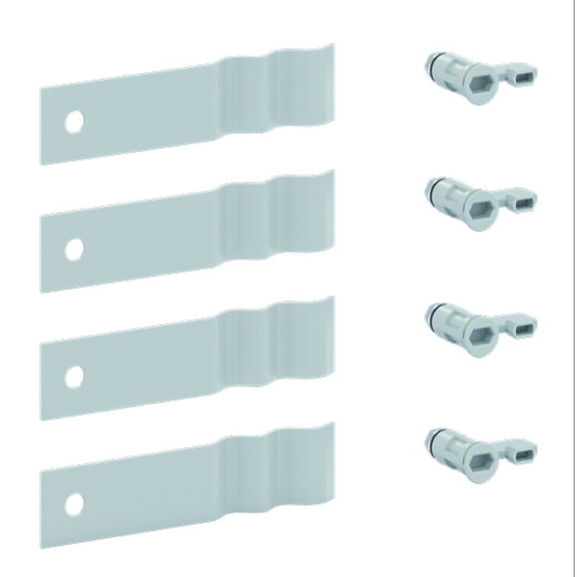 ABB Striebel & John CZ8P4 Befestigungswinkel für UP-Montage ComfortLine