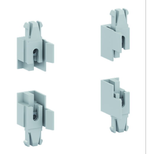 ABB Striebel & John CZ11 Feldbefestigungselement 4 Stück, steckbar