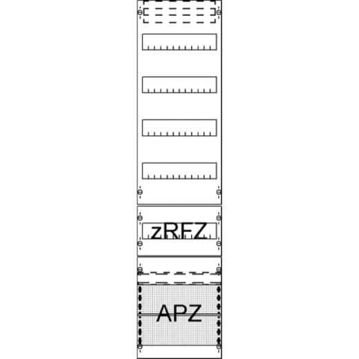 ABB Striebel & John FV17A2R1 Verteilerfeld mit APZ, zRfZ1 7RE
