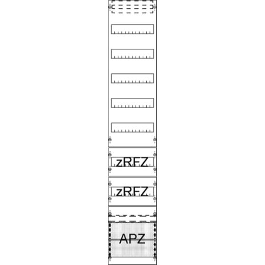 ABB Striebel & John FV19A2R2 Verteilerfeld mit APZ, zRfZ2 9RE