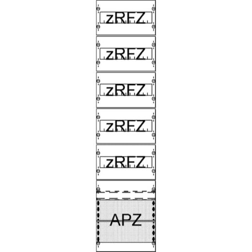 ABB Striebel & John FV17A2R5 Verteilerfeld mit APZ, zRfZ5 7RE