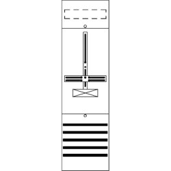ABB Striebel & John FD16 Zählerfeld ohne...