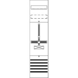 ABB Striebel & John FD17 Zählerfeld ohne...