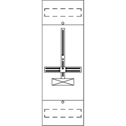 ABB Striebel & John FD15H1 Zählerfeld ohne...