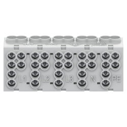 ABB Striebel & John ZKH5 Hauptleitungsklemme 5 polig...