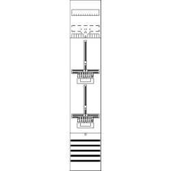 ABB Striebel & John DF19P2 Zählerfeld 9RE 2Z...