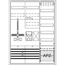 ABB Striebel & John BA37FC Komplettschrank, AP BKE-I,...