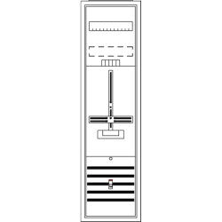 ABB Striebel & John DA17CA Komplettschrank, AP...
