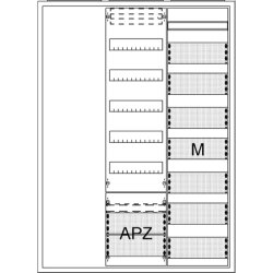 ABB Striebel & John AA37A1AM Ausbauschrank, AP A37...