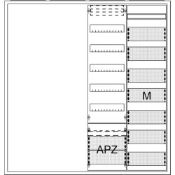 ABB Striebel & John AA47A2AM Ausbauschrank, AP A47...