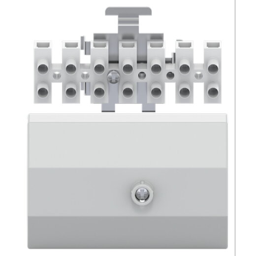 ABB Striebel & John ZK72P Steuerleitungsklemme 7pol./2 schraubbar plombierbar