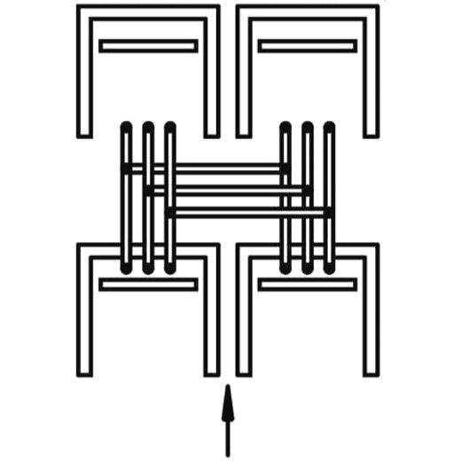 ABB Striebel & John ZH218 Sammelschienen-System Für Modul M(B)T243