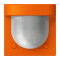 Jung HOME Bewegungsmelder 2,20 m, Serie LS, orange BTLC17182224