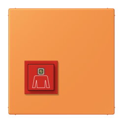 Jung Notrufsystem Ruftaster, Serie LS, orange clair...