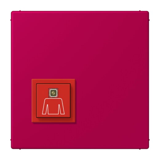 Jung Notrufsystem Ruftaster, Serie LS, rouge rubia NRSLC0834RT230