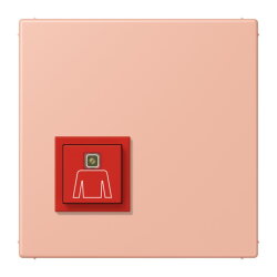 Jung Notrufsystem Ruftaster, Serie LS, rose clair...